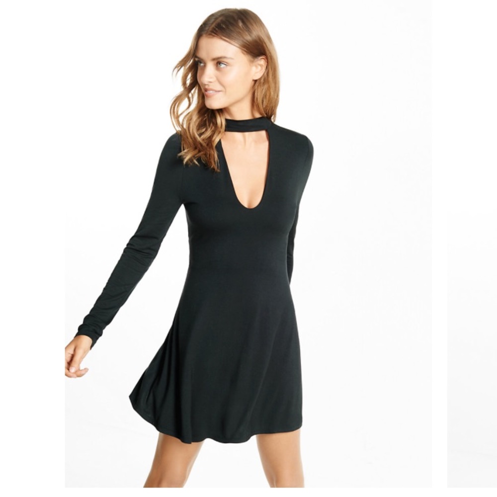 Express choker dress
